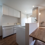 三島市富士ビレッジ|富士を望むアプリコット色の家。施工例05