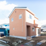 三島市富士ビレッジ｜富士を望むアプリコット色の家。施工例23