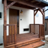 沼津市松沢町|高台にあるオークフロアと漆喰の家。施工例02