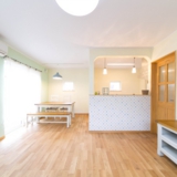 長泉町|パステルカラーがかわいいナチュラルハウス。施工例